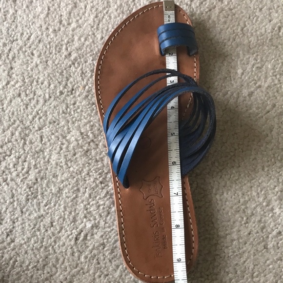 TSAKIRIS Leather SANDALS made in Greece - Picture 3 of 7